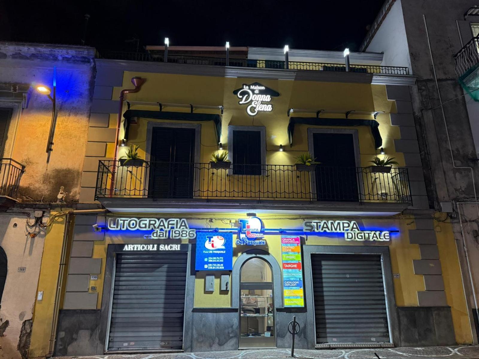 La Maison Di Donna Elena Cercola Exteriör bild